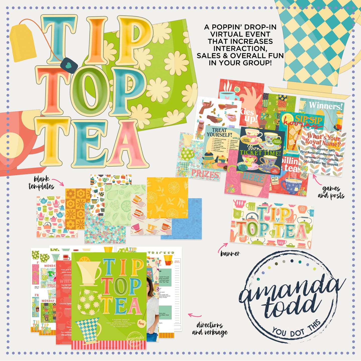 TIP TOP TEA POPPIN' DROP-IN