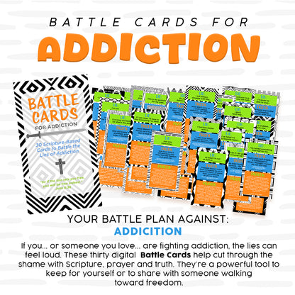 BATTLE CARDS- ADDICTION {Digital Download}