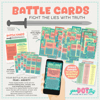BATTLE CARDS- FEAR & ANXIETY