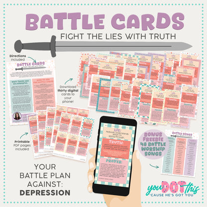 BATTLE CARDS- DEPRESSION