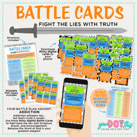 BATTLE CARDS- ADDICTION