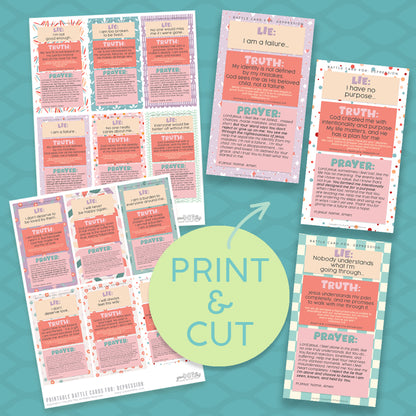 BATTLE CARDS- DEPRESSION