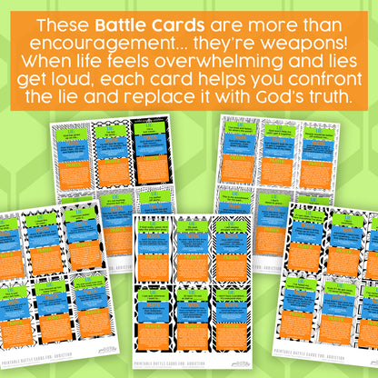 BATTLE CARDS- ADDICTION {Digital Download}