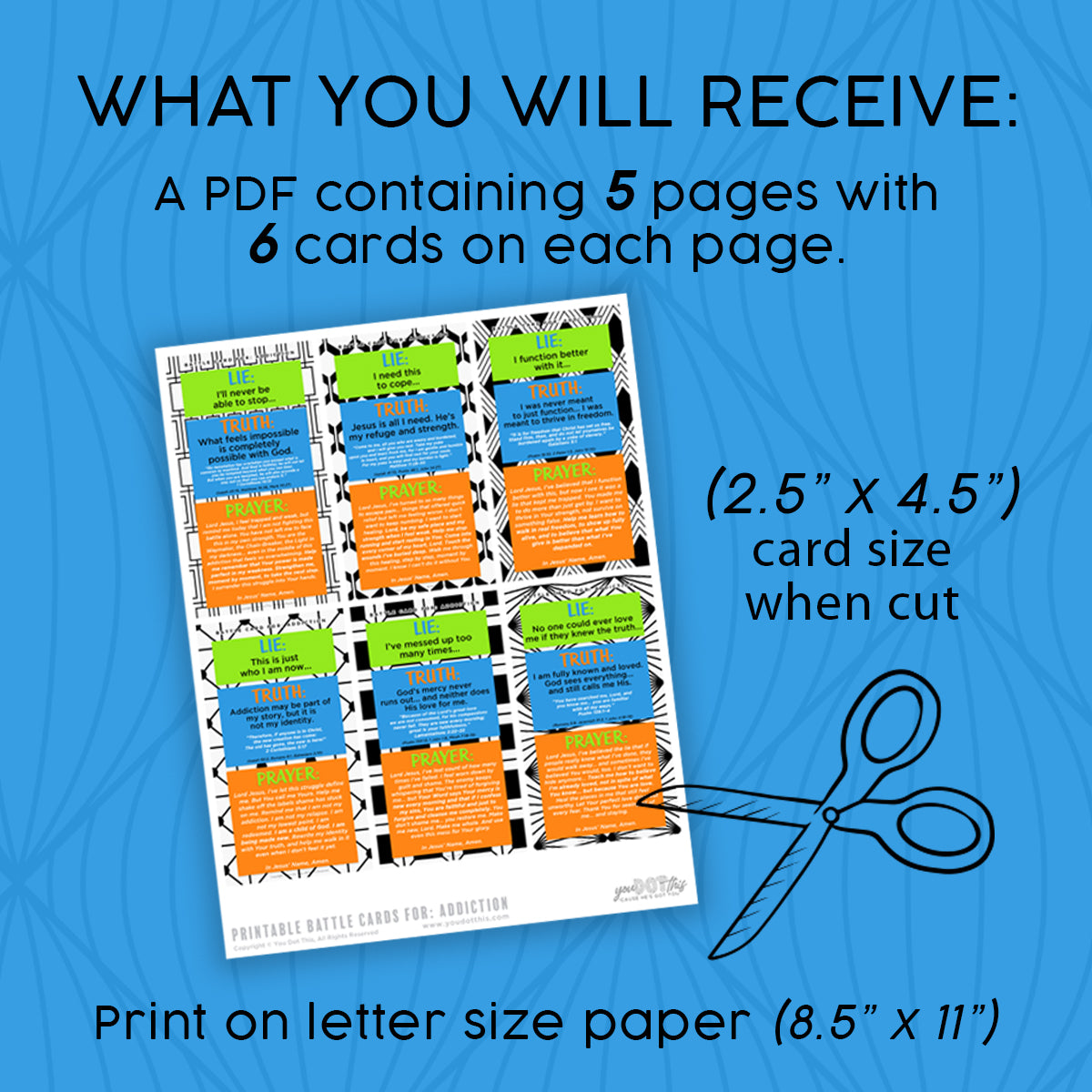 BATTLE CARDS- ADDICTION {Digital Download}