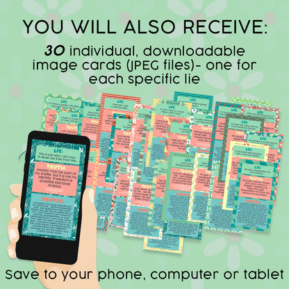 BATTLE CARDS- FEAR & ANXIETY {Digital Download}