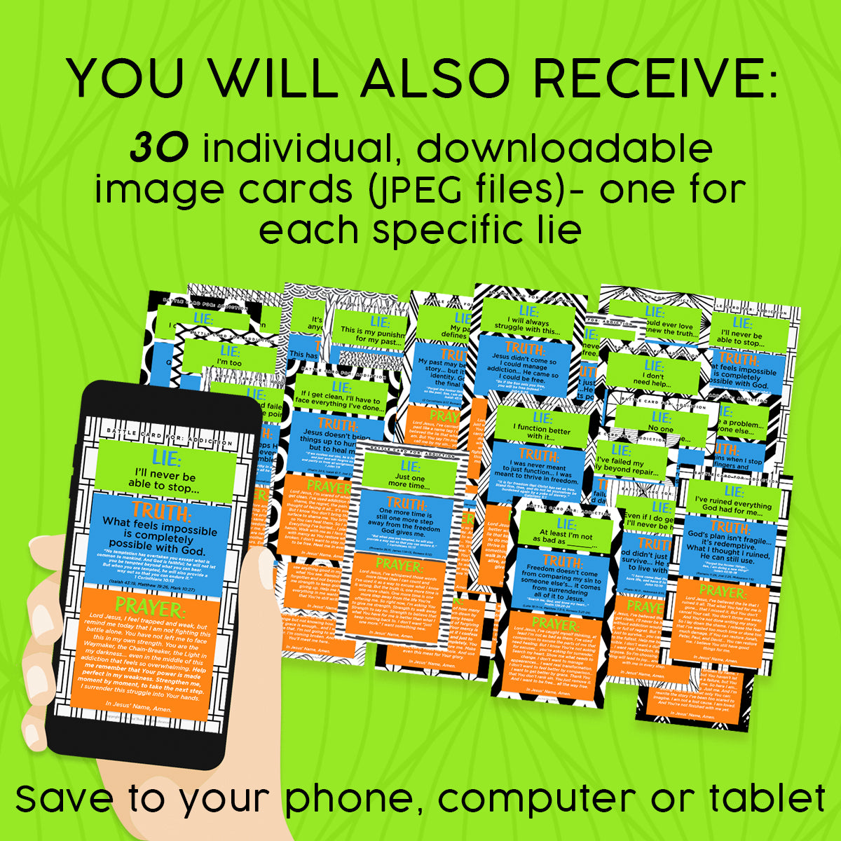 BATTLE CARDS- ADDICTION {Digital Download}