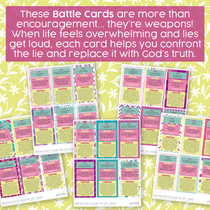 BATTLE CARDS- SELF-DOUBT {Digital Download}