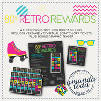 RETRO REWARDS Scratch-Off Ticket Game for Bookings