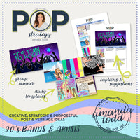 POP STRATEGY PACK - 90's Bands & Artists