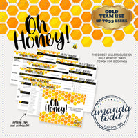 OH HONEY! BOOKING VERBIAGE GUIDE